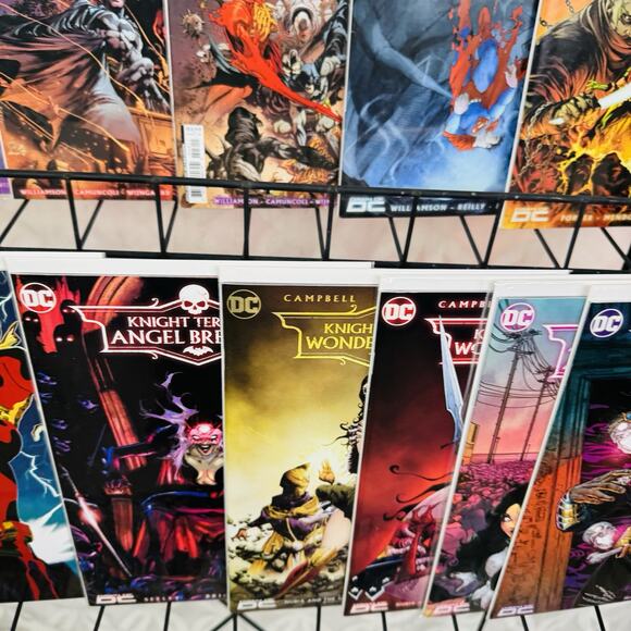 42 Knight Terrors & Crossover W/ Variants Lot Wonder Woman Black Adam Zatana GL - Picture 13 of 14